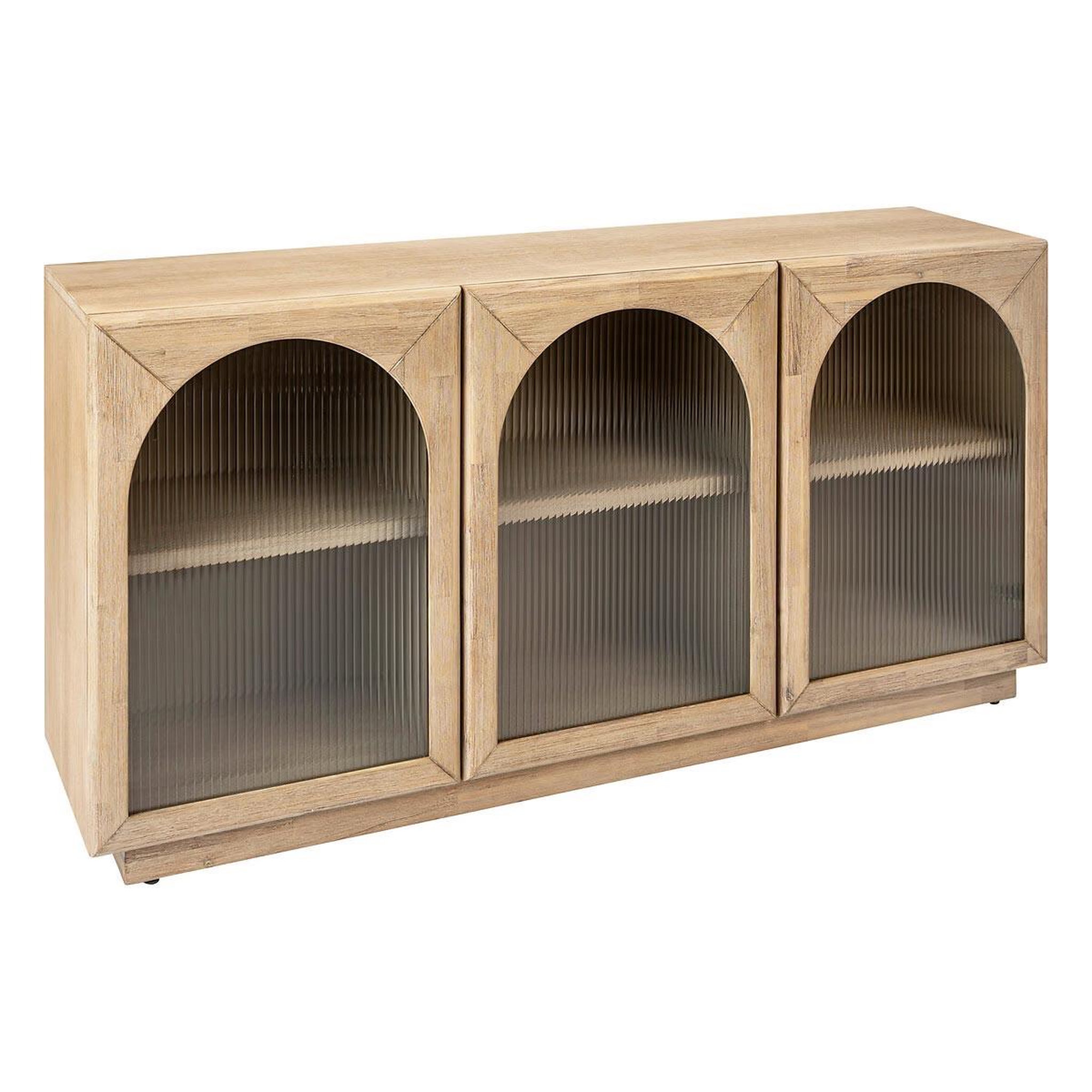 ATMOSPHERA Buffet design 3 portes  lousada  160cm naturel