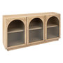 Voir la diapositive 1 : ATMOSPHERA Buffet Design 3 Portes  Lousada  160cm Naturel