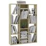 Voir la diapositive 4 : VIDAXL Separateur de piece/Bibliotheque Chene sonoma 100x24x140 cm