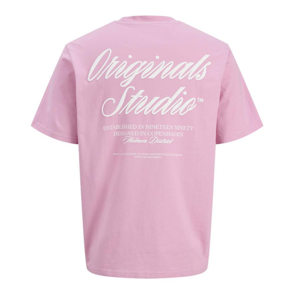 Jack & Jones T-Shirt Rose Homme Jack & Jones Norrebro