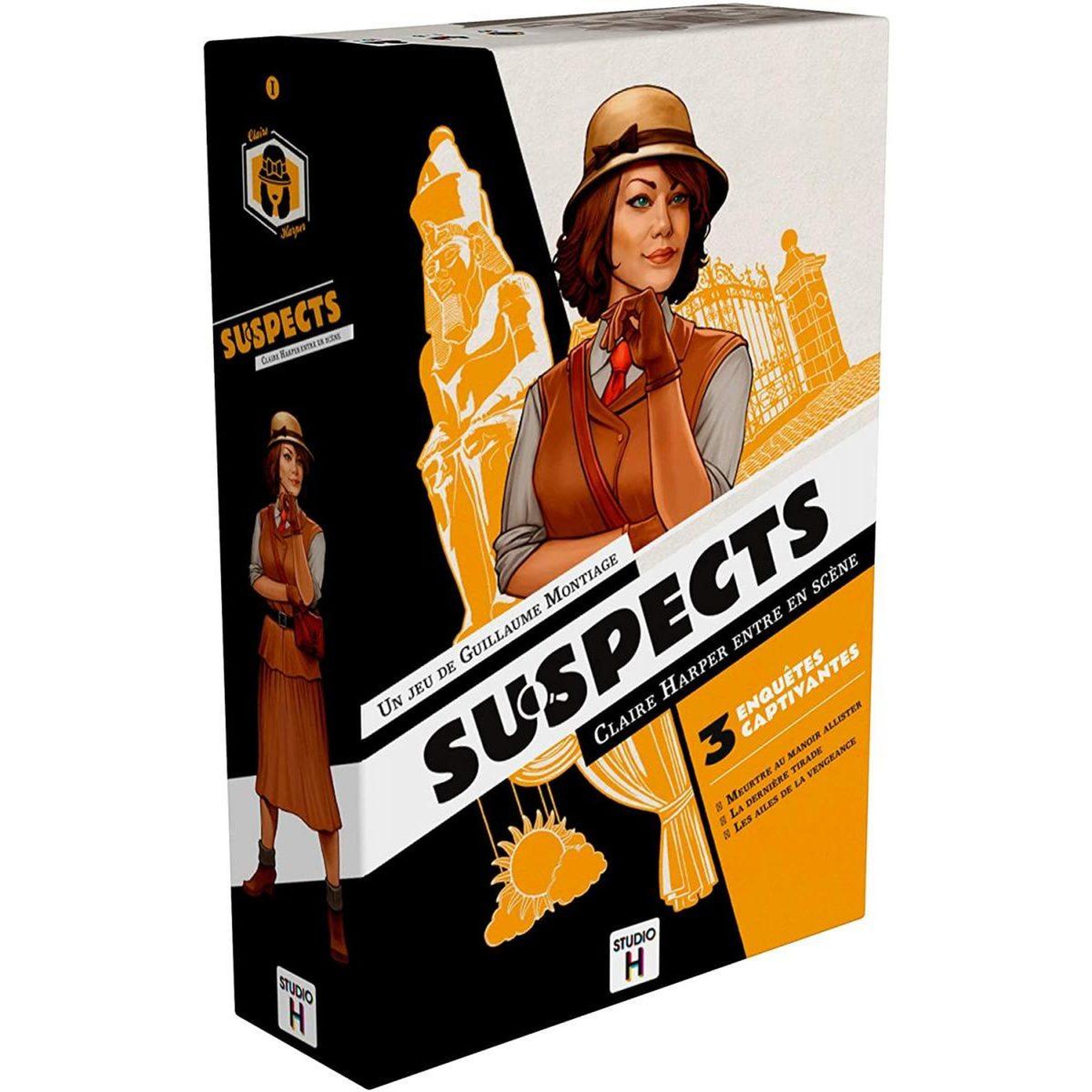Voir la diapositive 2 : Gigamic Suspects jeu d enquetes et de reflexion
