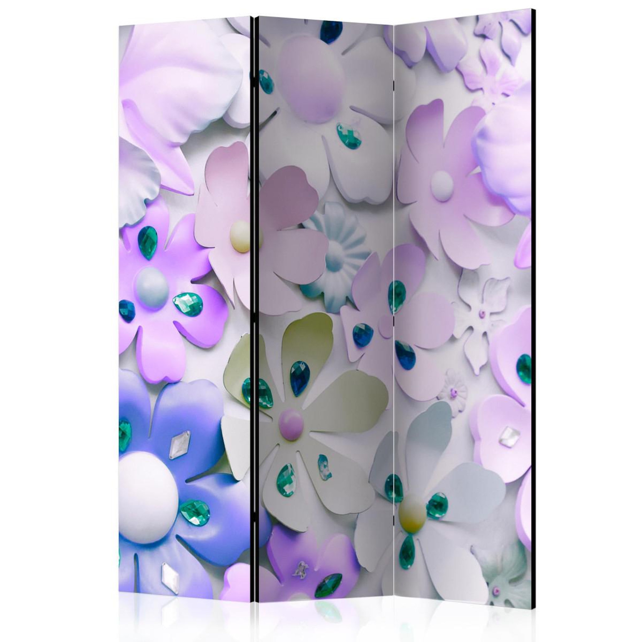 Paris Prix Paravent 3 volets  purple sweetness  135x172cm