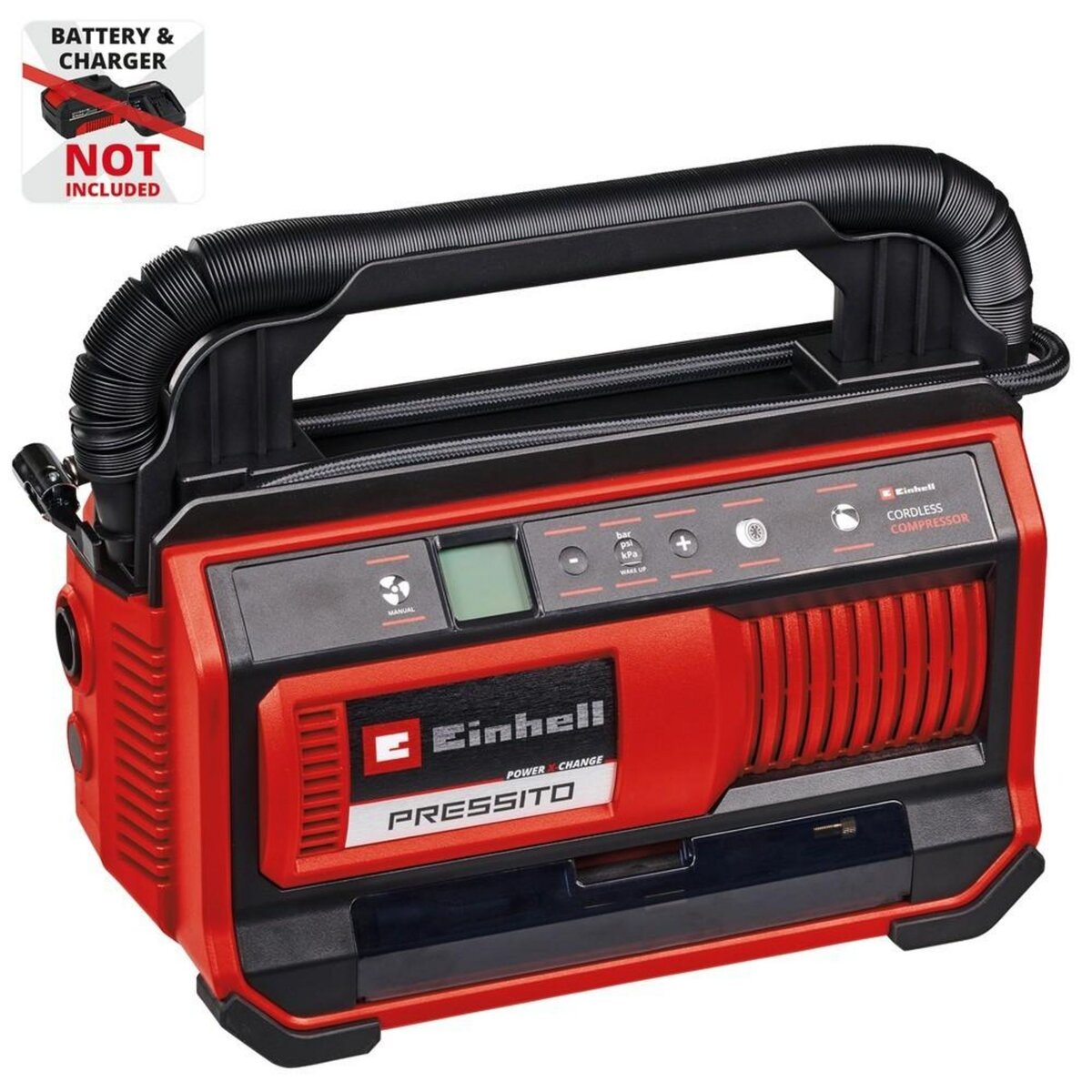 Einhell Compresseur à air sans fil PRESSITO 18/25