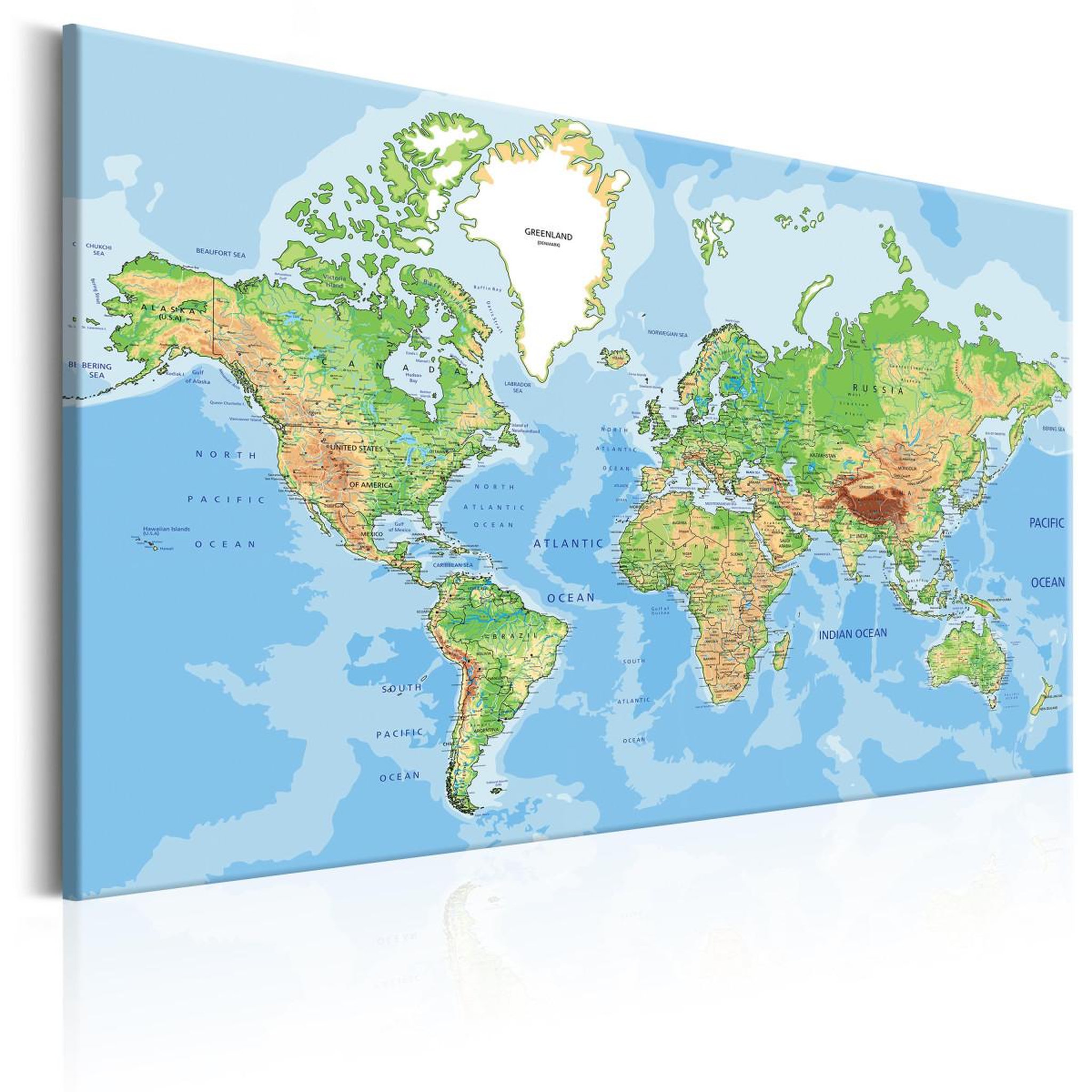 Paris Prix Tableau imprimé  explore the world!. Coloris disponibles : Multicolore