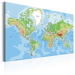 Paris Prix Tableau Imprimé  Explore the World!. Coloris disponibles : Multicolore