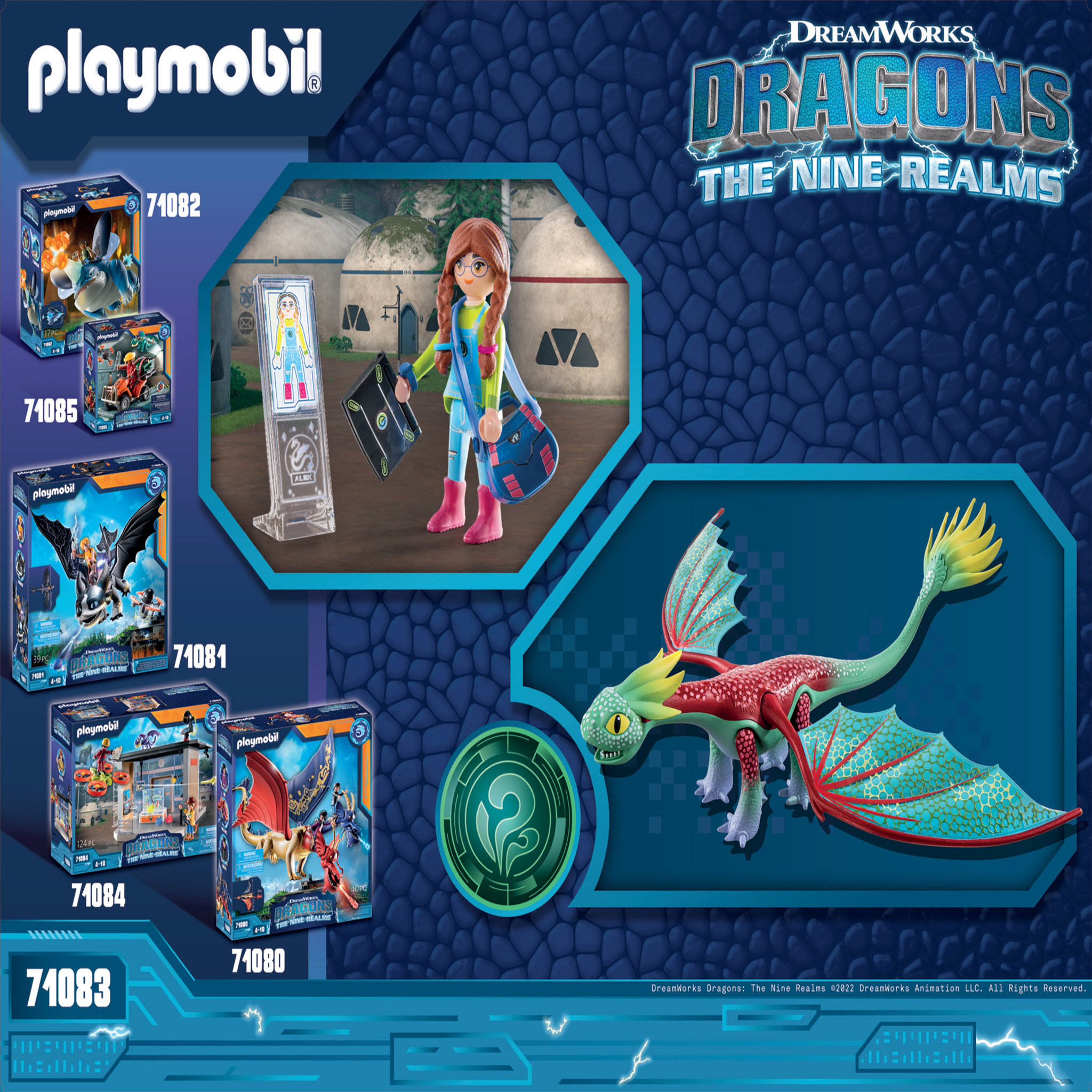 Voir la diapositive 6 : PLAYMOBIL 71083 - Dragons Nine Realms Feathers & Alex