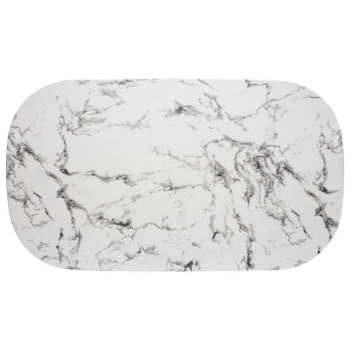 ATMOSPHERA Table à Manger Design  Roxas  160cm Blanc