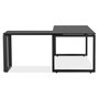 Voir la diapositive 3 : Paris Prix Bureau Design  Abigano  170cm Noir