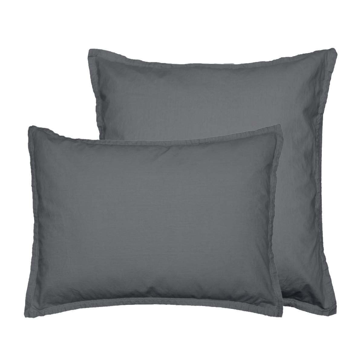 Sensei Maison Lot de 2 taies d'oreiller en coton STUDIO