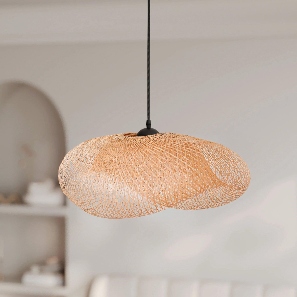 Rendez vous déco Suspension en bambou naturel D60 cm-Anya