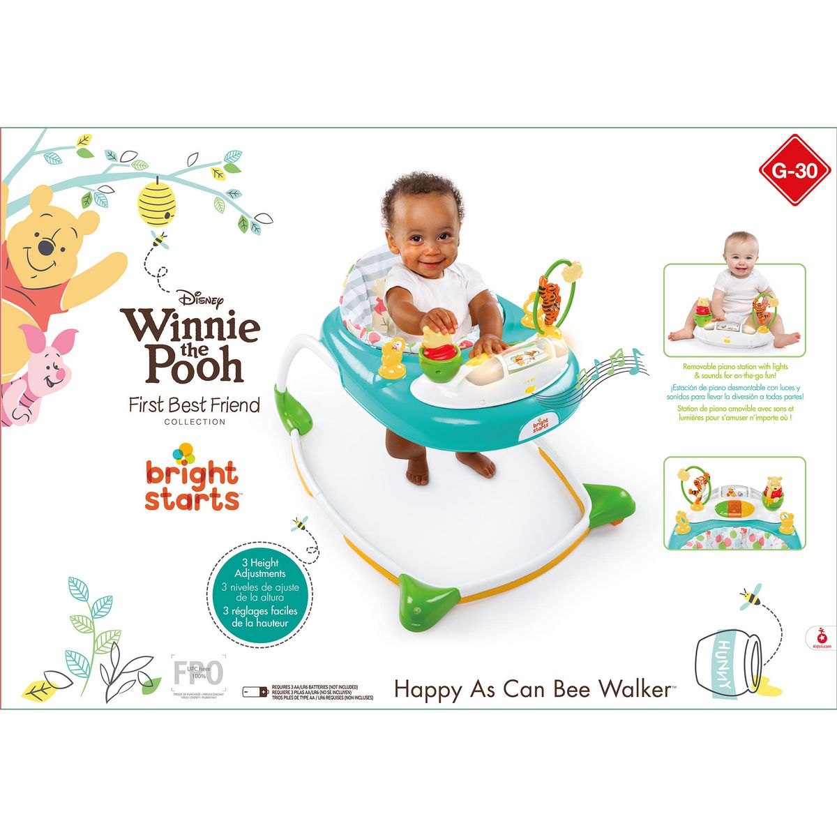 DISNEY Trotteur Happy As Can Bee Winnie