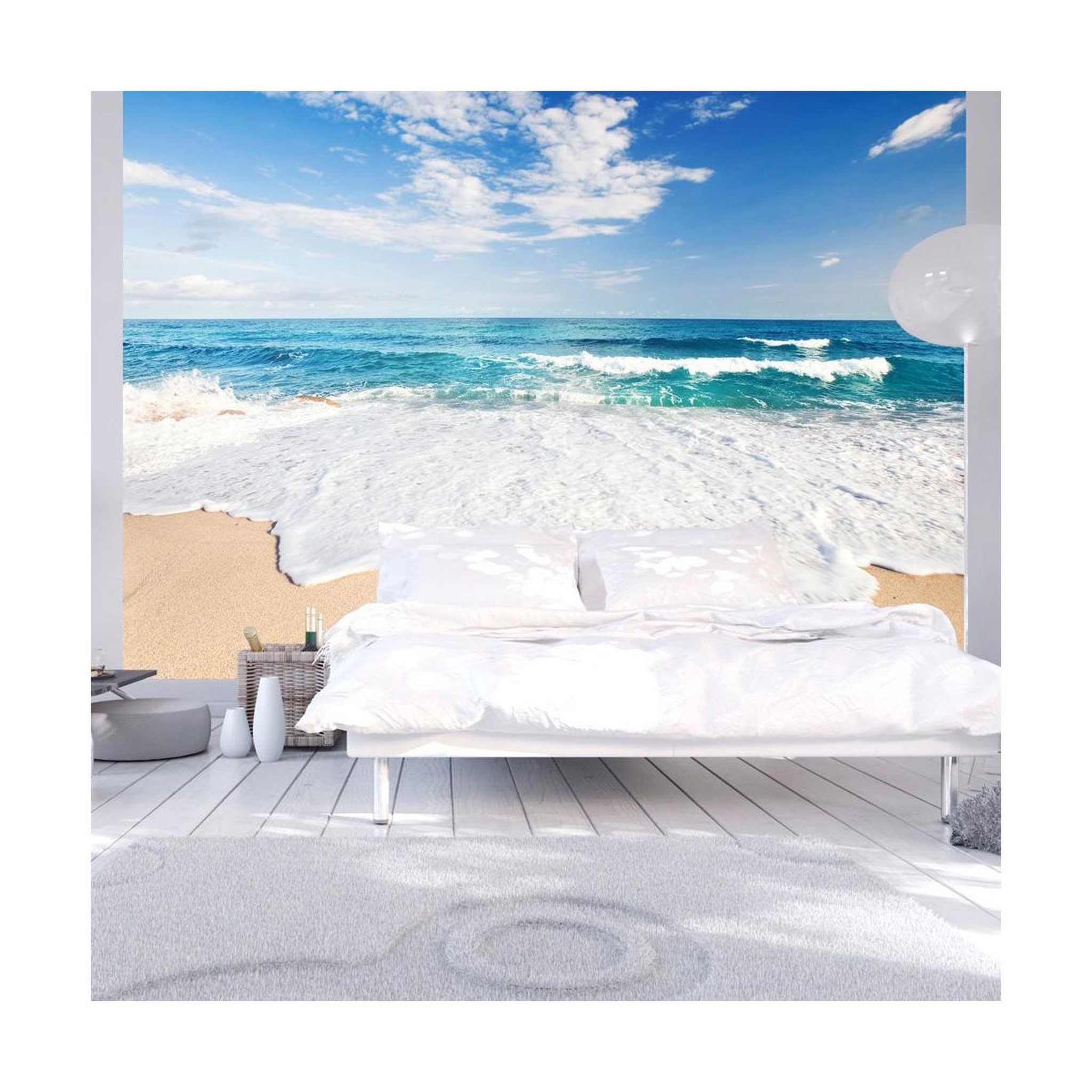 Voir la diapositive 1 : Paris Prix Papier peint  sea waves