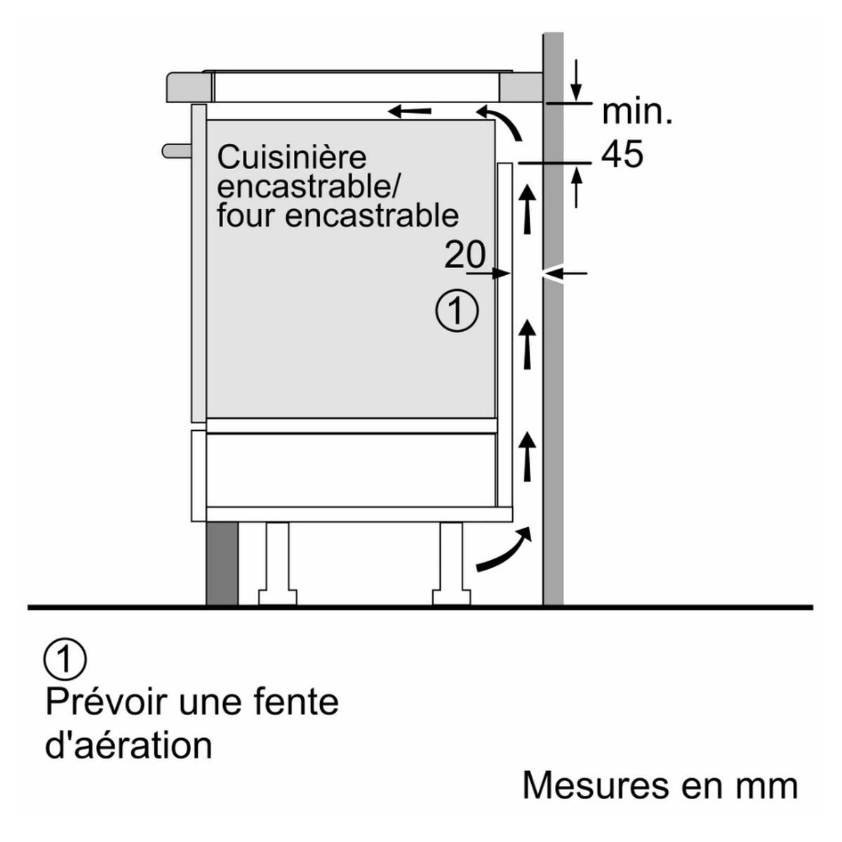 Neff Table de cuisson induction 83cm 4 feux 7400w noir - T68TTY4L0