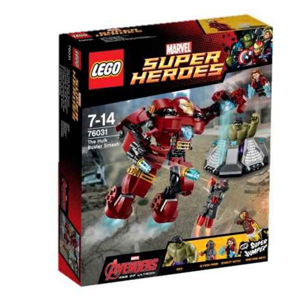 LEGO Super Heroes Marvel 76031 - Le combat de Hulk Buster