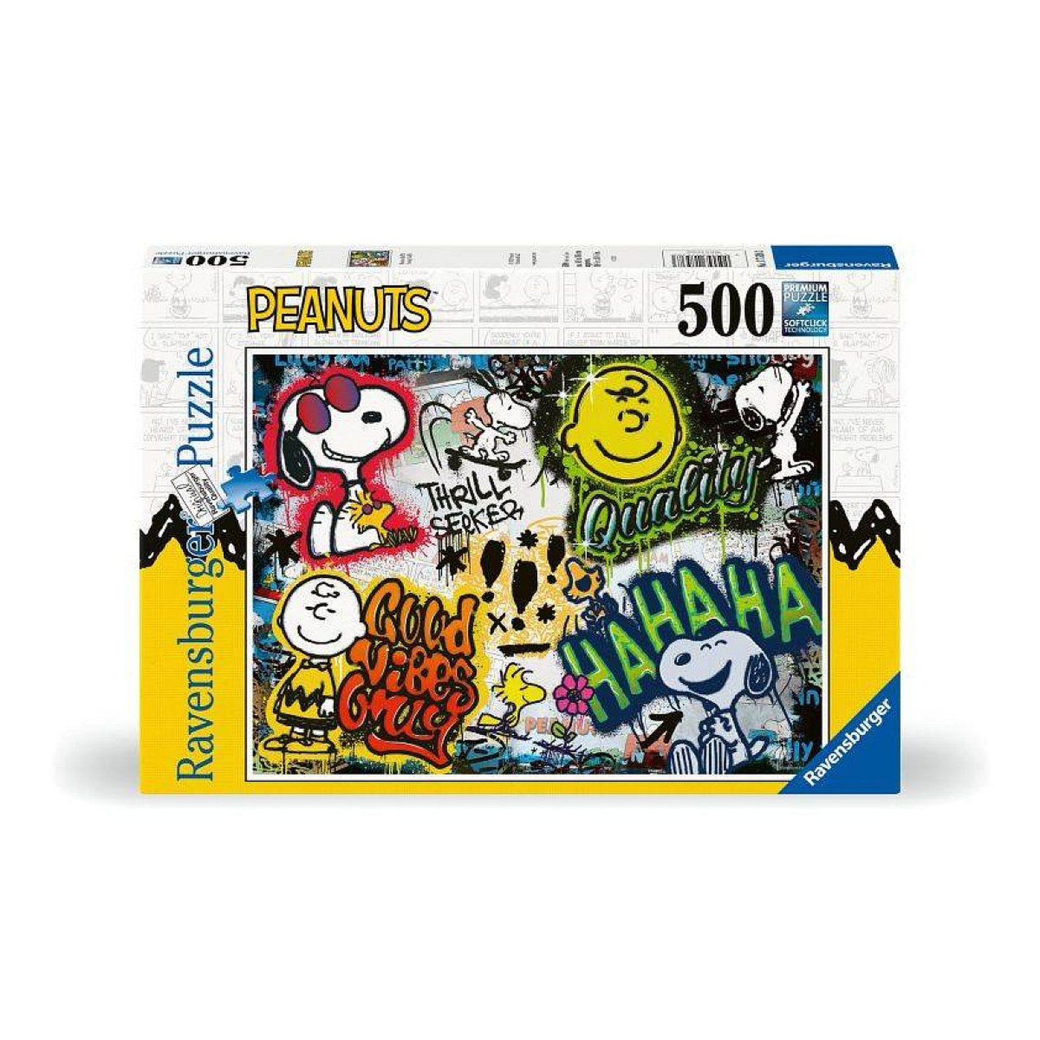 RAVENSBURGER Snoopy graffiti - puzzle 500p