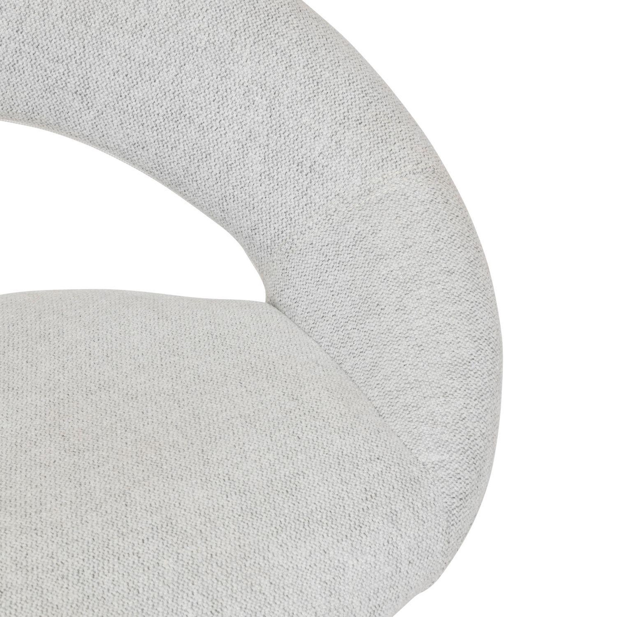 Voir la diapositive 4 : TOILINUX Lot de 2 chaises de bar en tissu SACHA