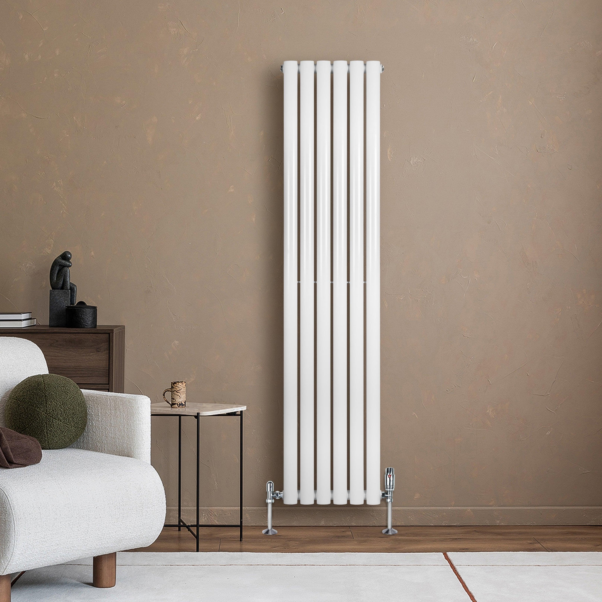 Voir la diapositive 4 : MONSTERSHOP Radiateur à colonnes ovales, 1 panneau - 1600 x 360 mm