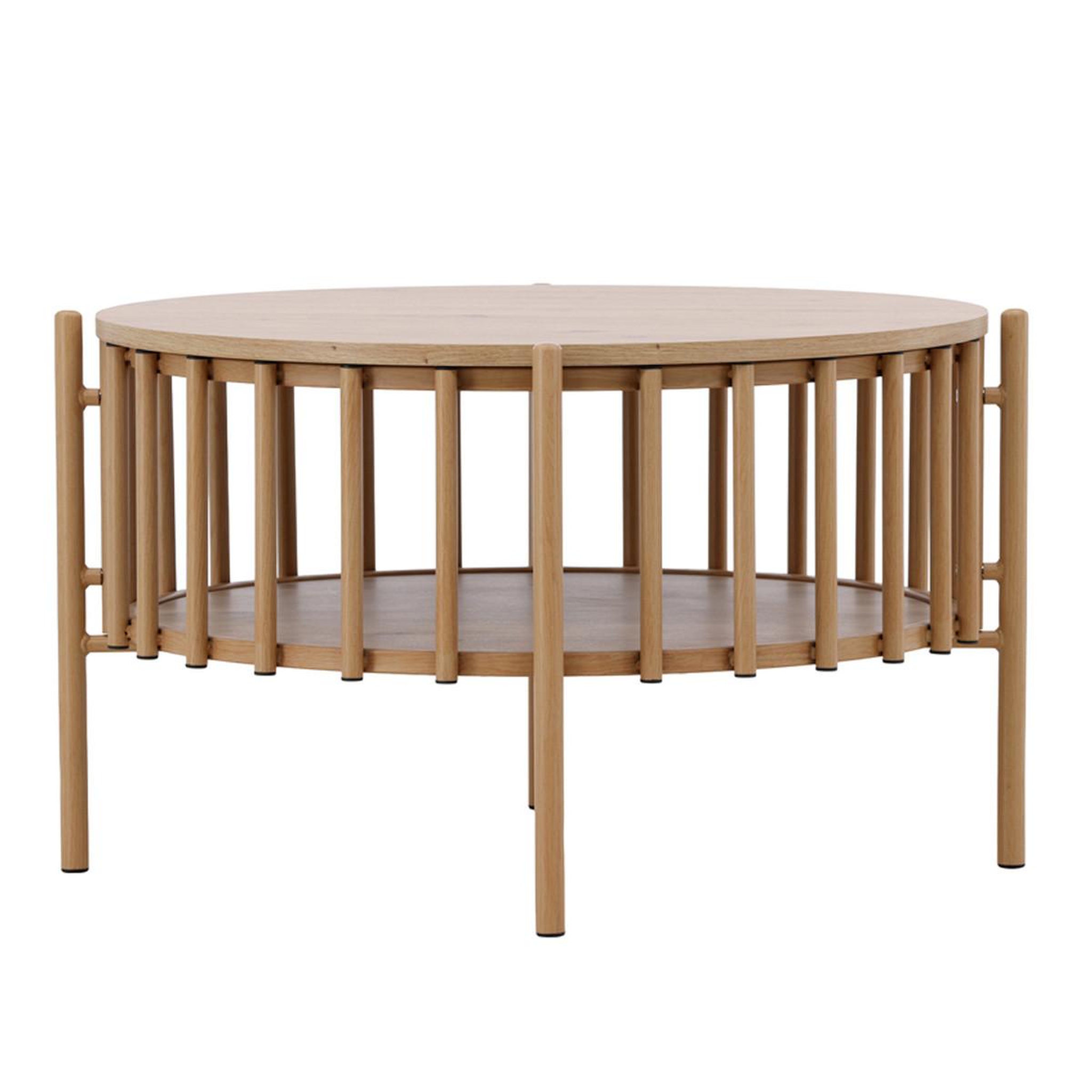 Paris Prix Table basse design  rubbo  80cm naturel
