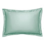 Voir la diapositive 2 : DODO Taie d'oreiller Harmonie Satin de coton coloris Menthe