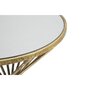 Voir la diapositive 3 : Paris Prix Table d'Appoint Design  Hypnose  50cm Or