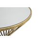 Voir la diapositive 3 : Paris Prix Table d'Appoint Design  Hypnose  50cm Or