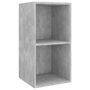 Voir la diapositive 4 : VIDAXL Ensemble de meuble TV 3 pcs Gris beton Bois d'ingenierie