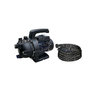 Voir la diapositive 1 : SPIDO Kit pompe d'arrosage + kit d'aspiration - SPIDO - 5 m - 800 W - débit de 3,6 m³/h - Pression de 3,7 bars