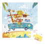 Voir la diapositive 2 : Juratoys-Janod Carte Cadeau Puzzle 25 Pieces Road Trip