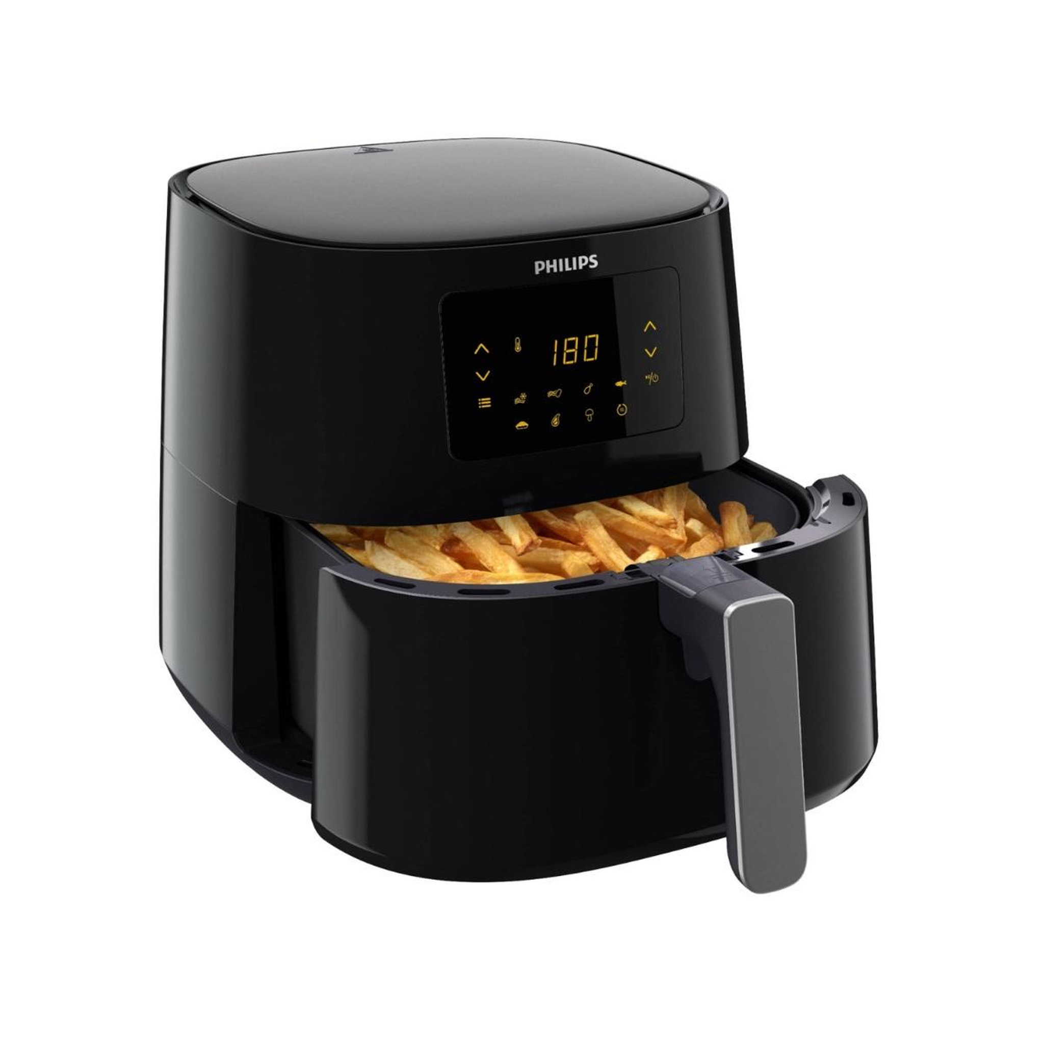 Voir la diapositive 3 : Philips Friteuse sans huile 6.2l 2000w noir - hd9270/70