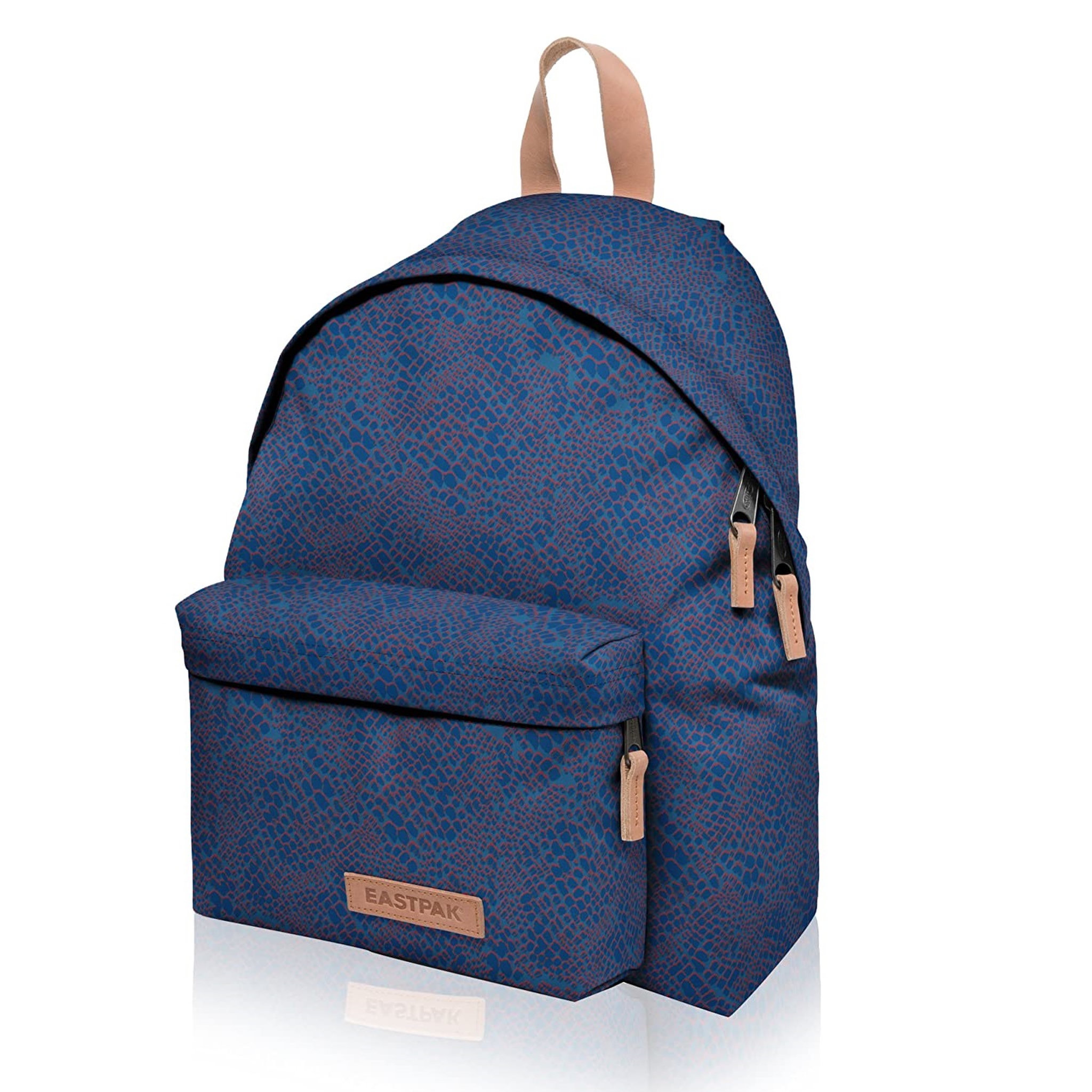 Voir la diapositive 2 : EASTPAK Sac à dos 1 compartiment bleu Padded Pak'R Snake