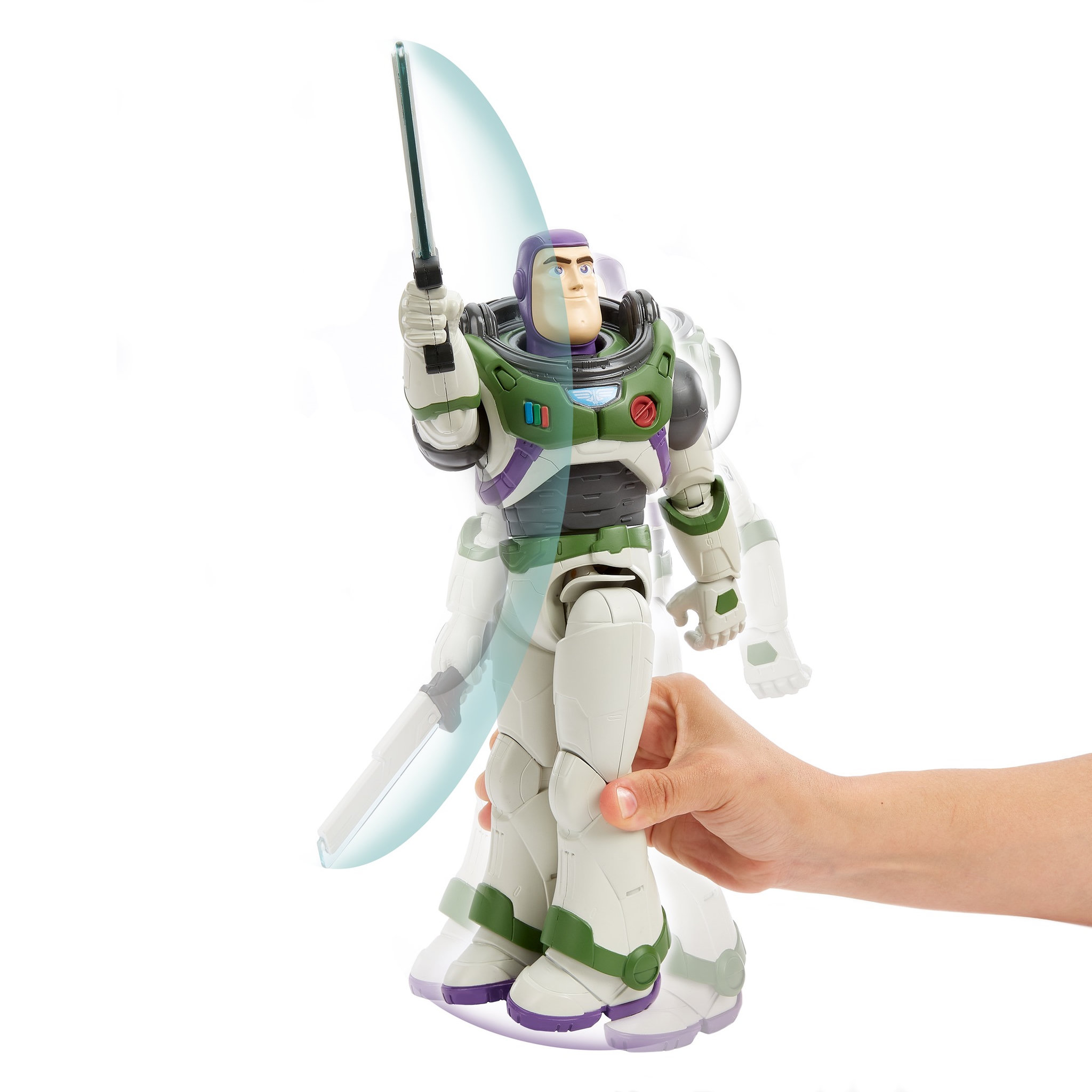 Voir la diapositive 5 : MATTEL Figurine Buzz l'Éclair Épée lazer Disney Pixar