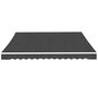 Voir la diapositive 2 : VIDAXL Auvent pliable manuel 450 cm Anthracite