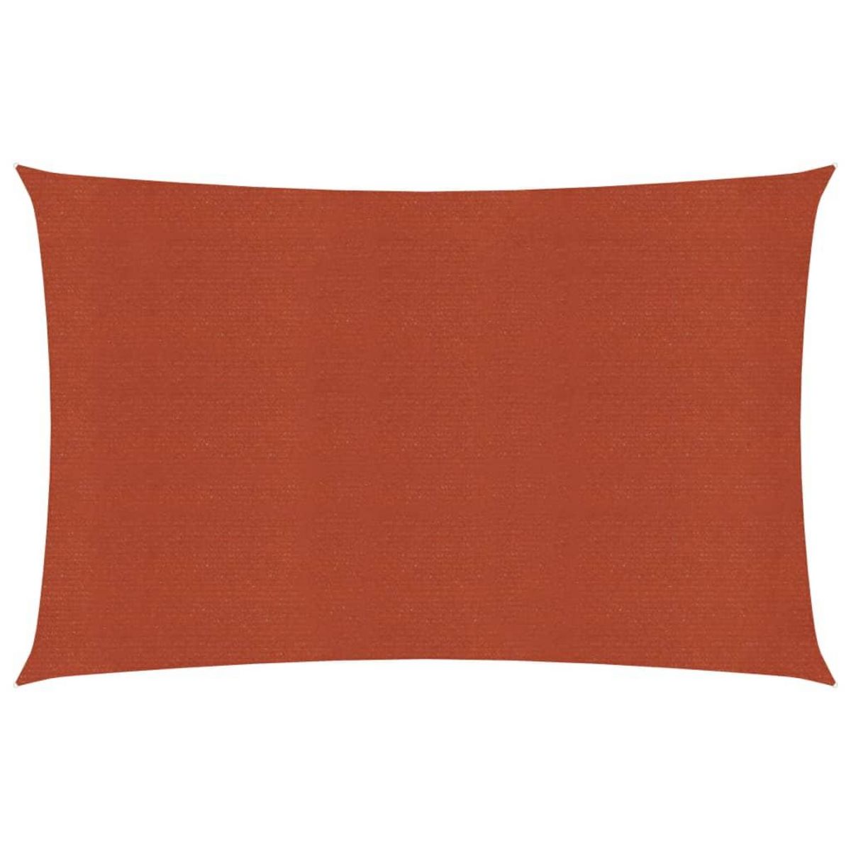 VIDAXL Voile d'ombrage 160 g/m^2 Terre cuite 3x4,5 m PEHD