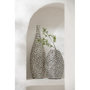 Voir la diapositive 3 : Paris Prix Vase Long Design  Goutte  84cm Noir & Blanc