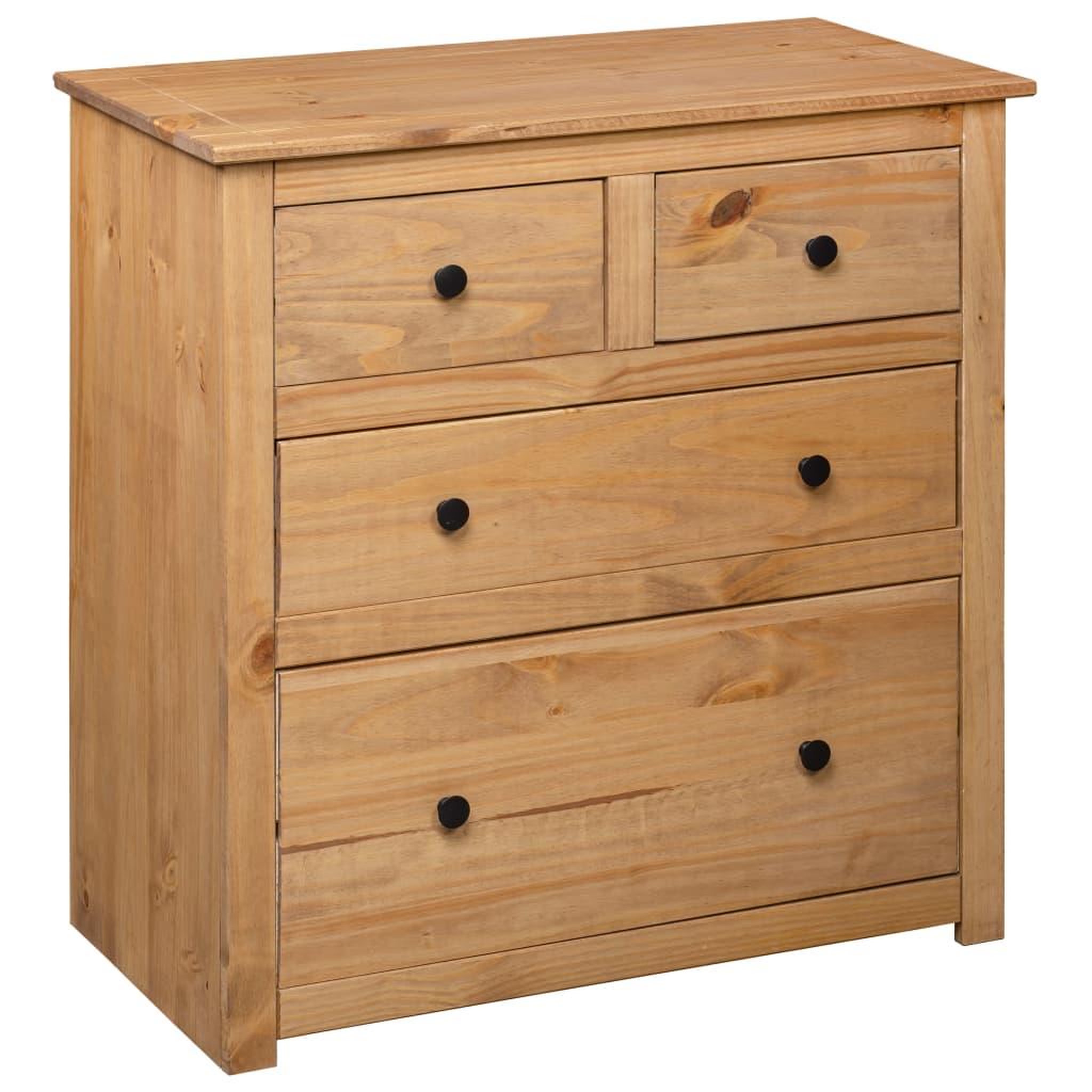 Voir la diapositive 4 : VIDAXL Buffet 80x40x83 cm Pin Gamme Panama