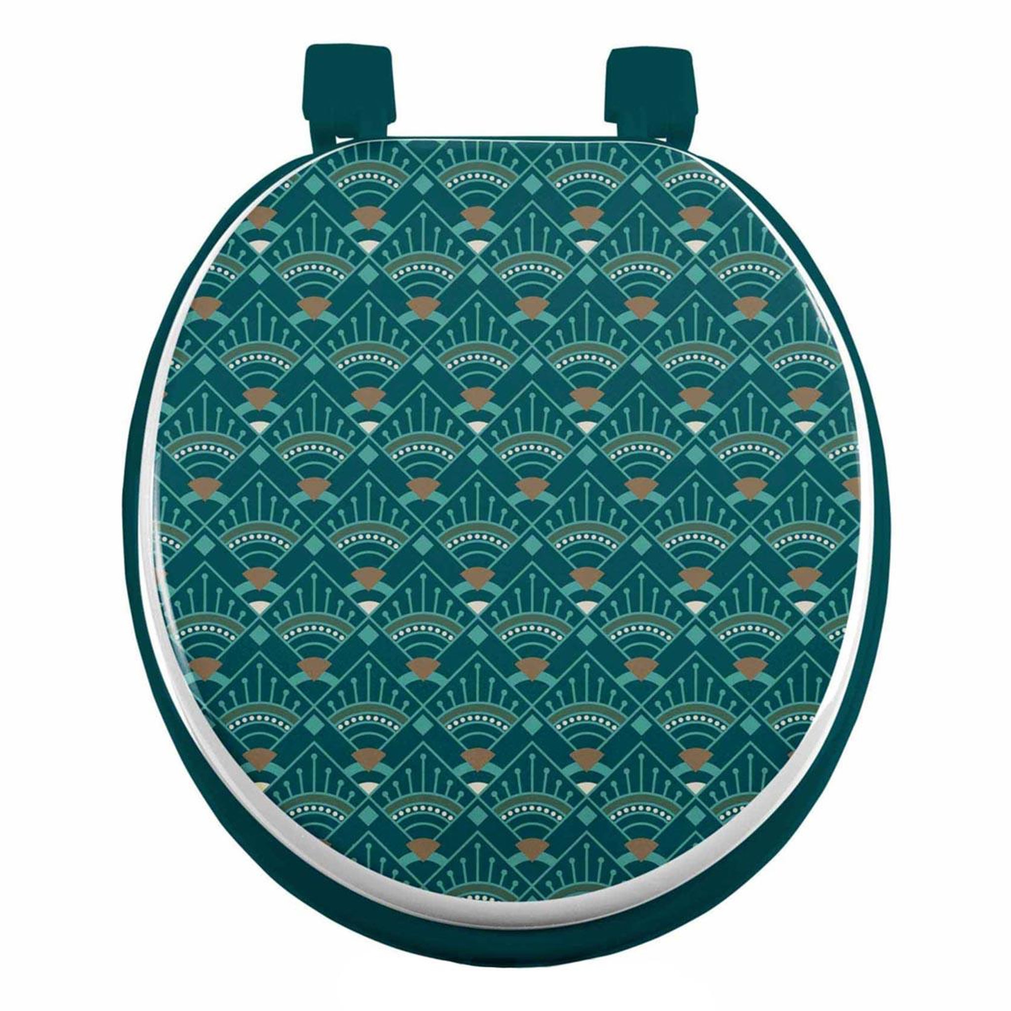 Douceur d'Intérieur Abattant WC Imprimé  Imperia  47cm Vert