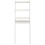 Voir la diapositive 5 : VIDAXL Etagere de toilette Blanc 63,5x32x179 cm Bois de pin massif