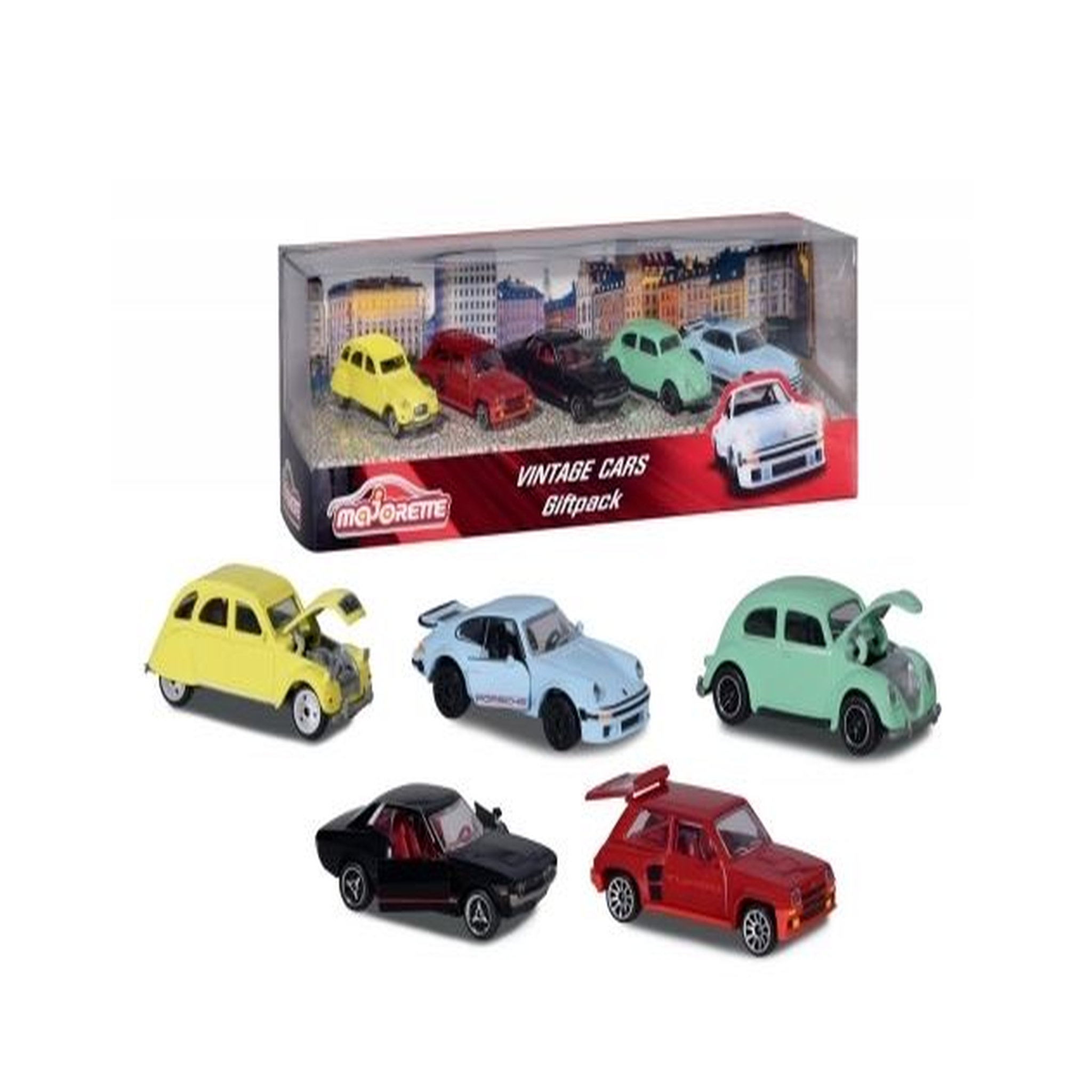 MAJORETTE Majorette Vintage - Lot de 5 voitures