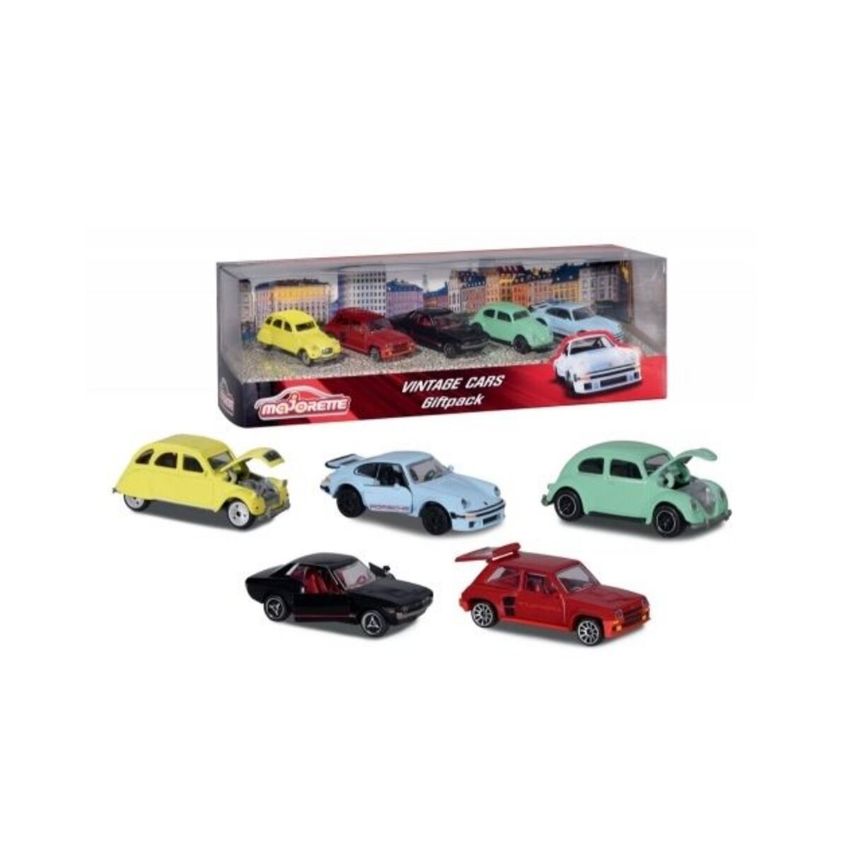 Voiture Majorette Coffret 5 véhicules SOS Giftpack