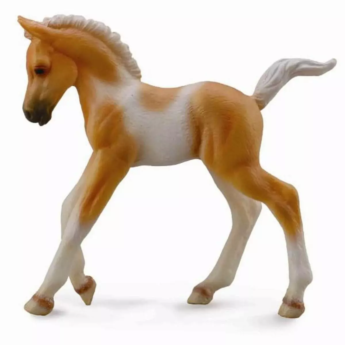 Figurines Collecta Figurine Cheval : Poulain Pinto Walking