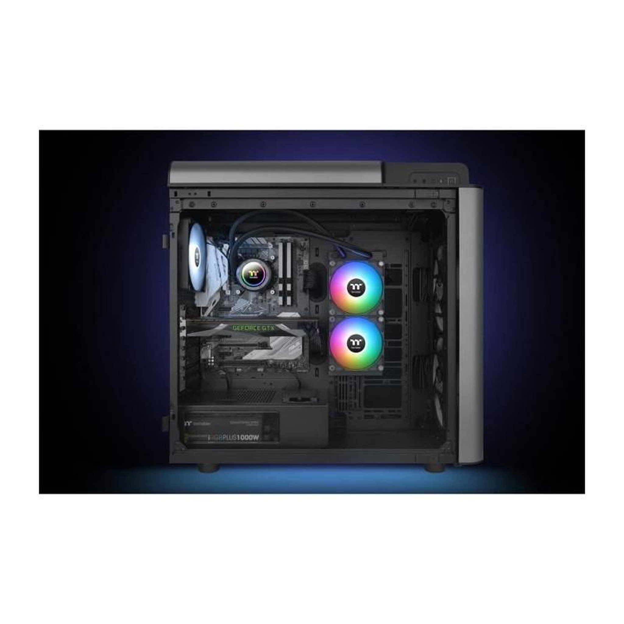 Voir la diapositive 4 : Thermaltake THERMALTAKE TH240 V2 A-RGB Sync - Watercooling AIO - 2x120mm