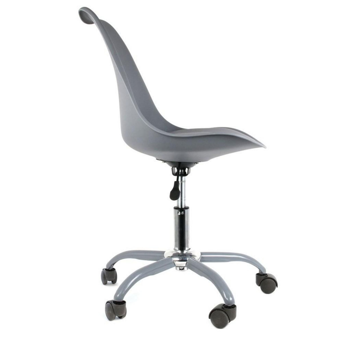 The Home Deco Factory Chaise de bureau Kiruna gris