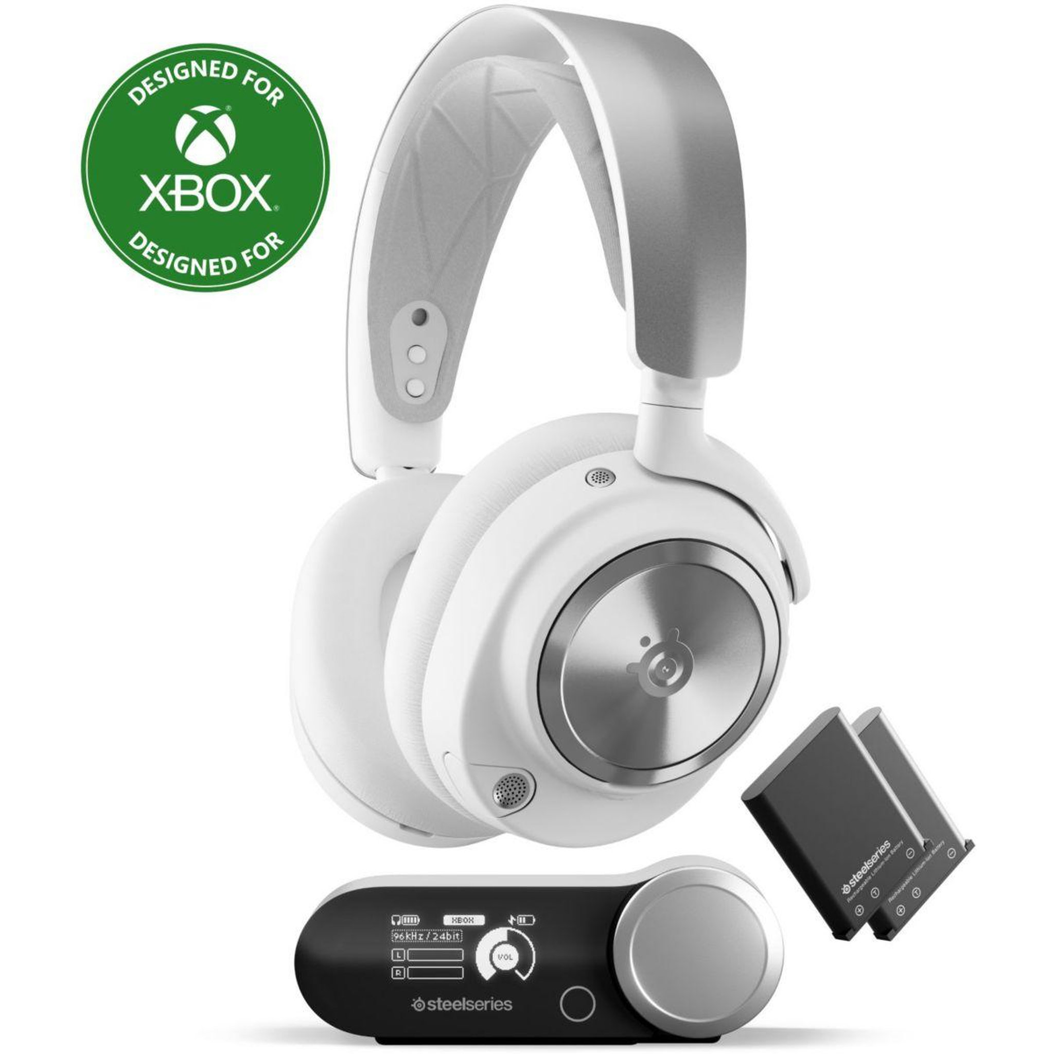 STEEL SERIES Casque gamer Arctis Nova Pro WL X White