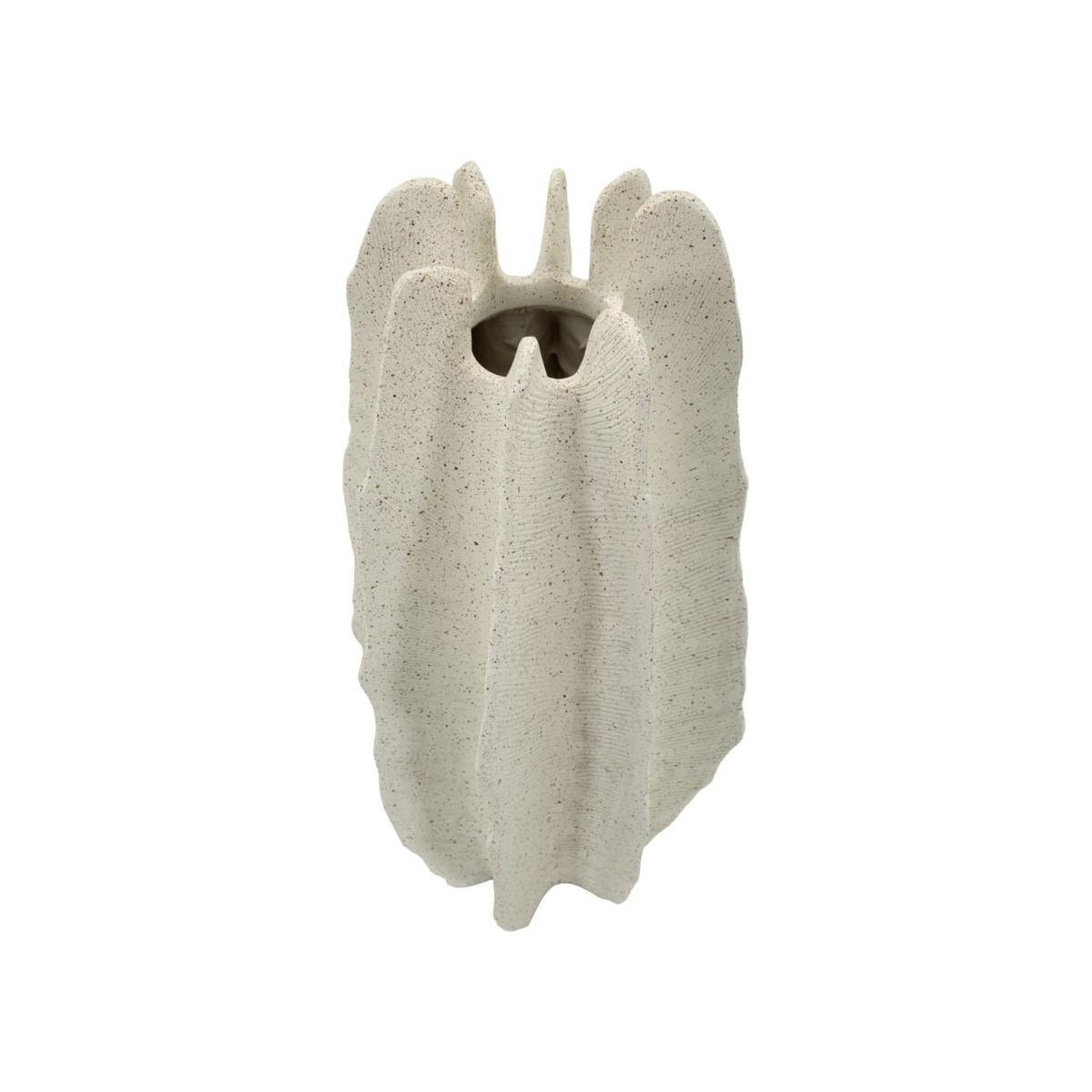 Voir la diapositive 2 : Paris Prix Vase design en résine  ester  50cm blanc