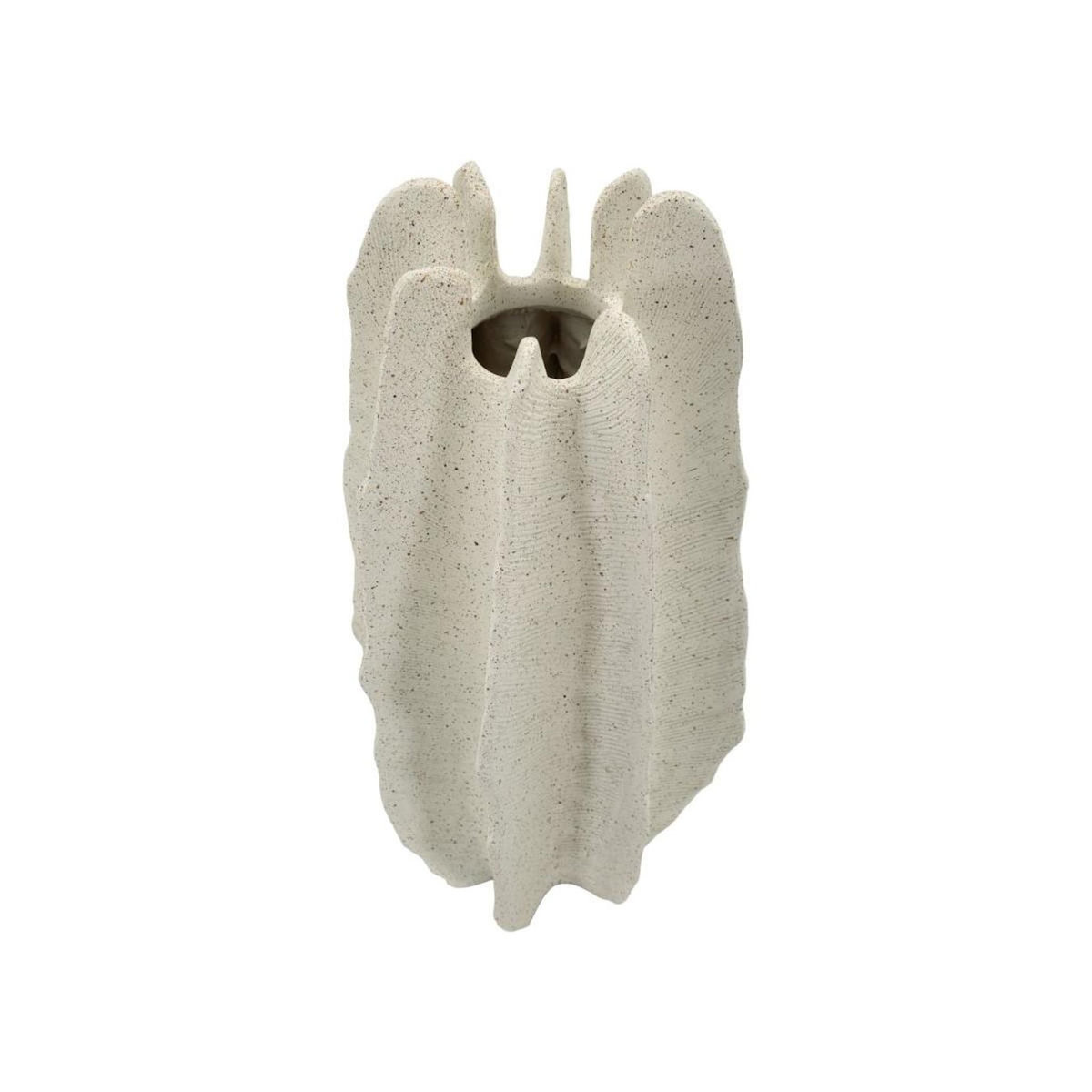 Paris Prix Vase Design en Résine  Ester  50cm Blanc