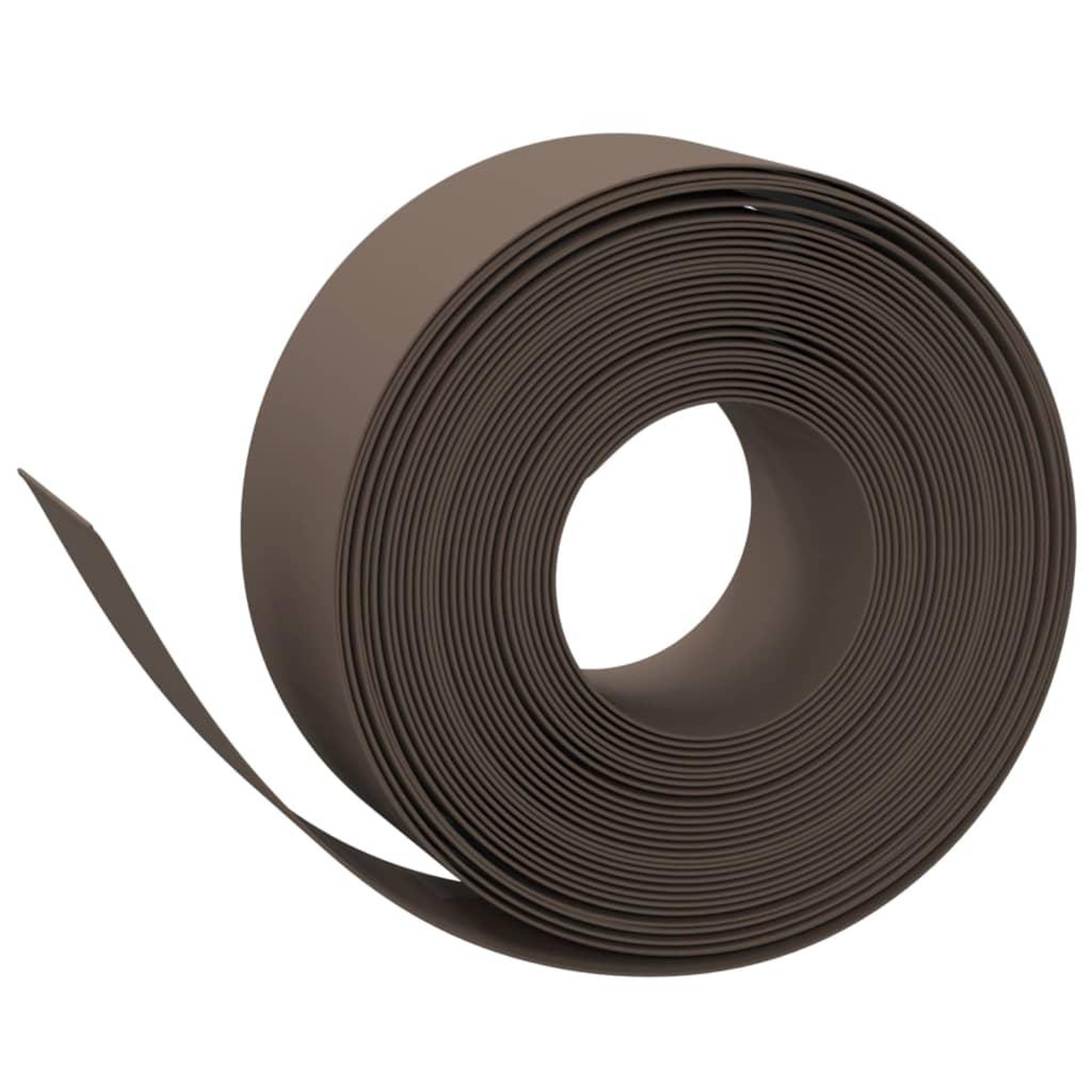 Voir la diapositive 3 : VIDAXL Bordures de jardin 5 pcs marron 10 m 20 cm polyethylene
