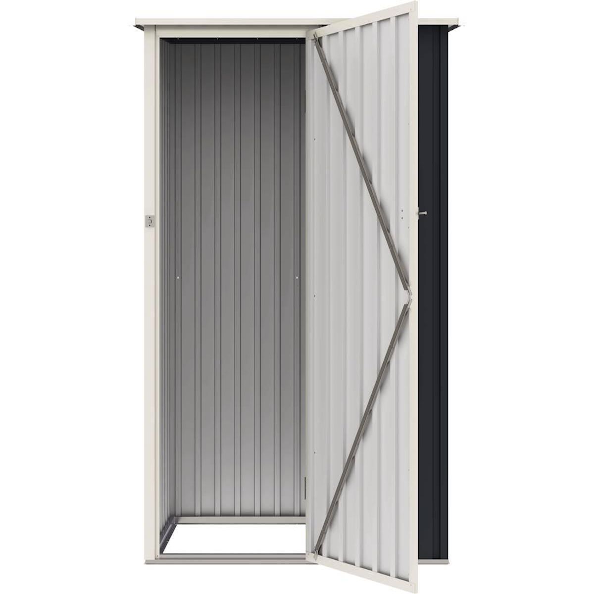 Habitat et Jardin Abris de Jardin métal  Vega II - 1.35 m² -Gris