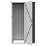 Voir la diapositive 3 : Habitat et Jardin Abris de Jardin métal  Vega II - 1.35 m² -Gris