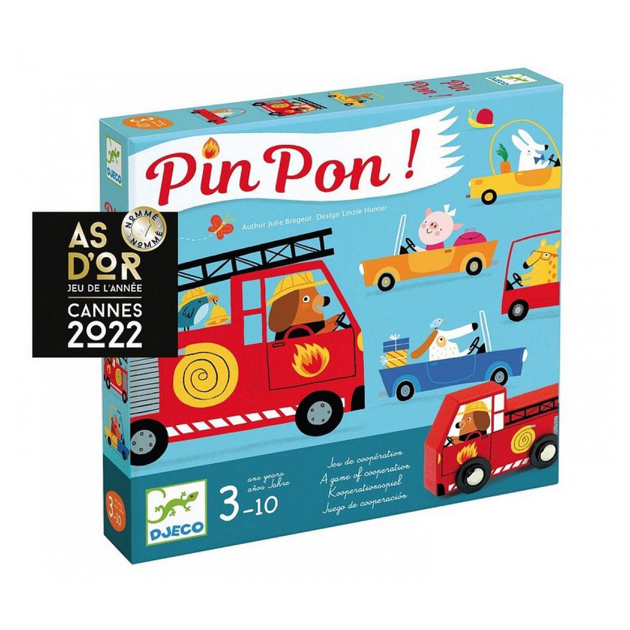Djeco Jeu cooperatif pin pon
