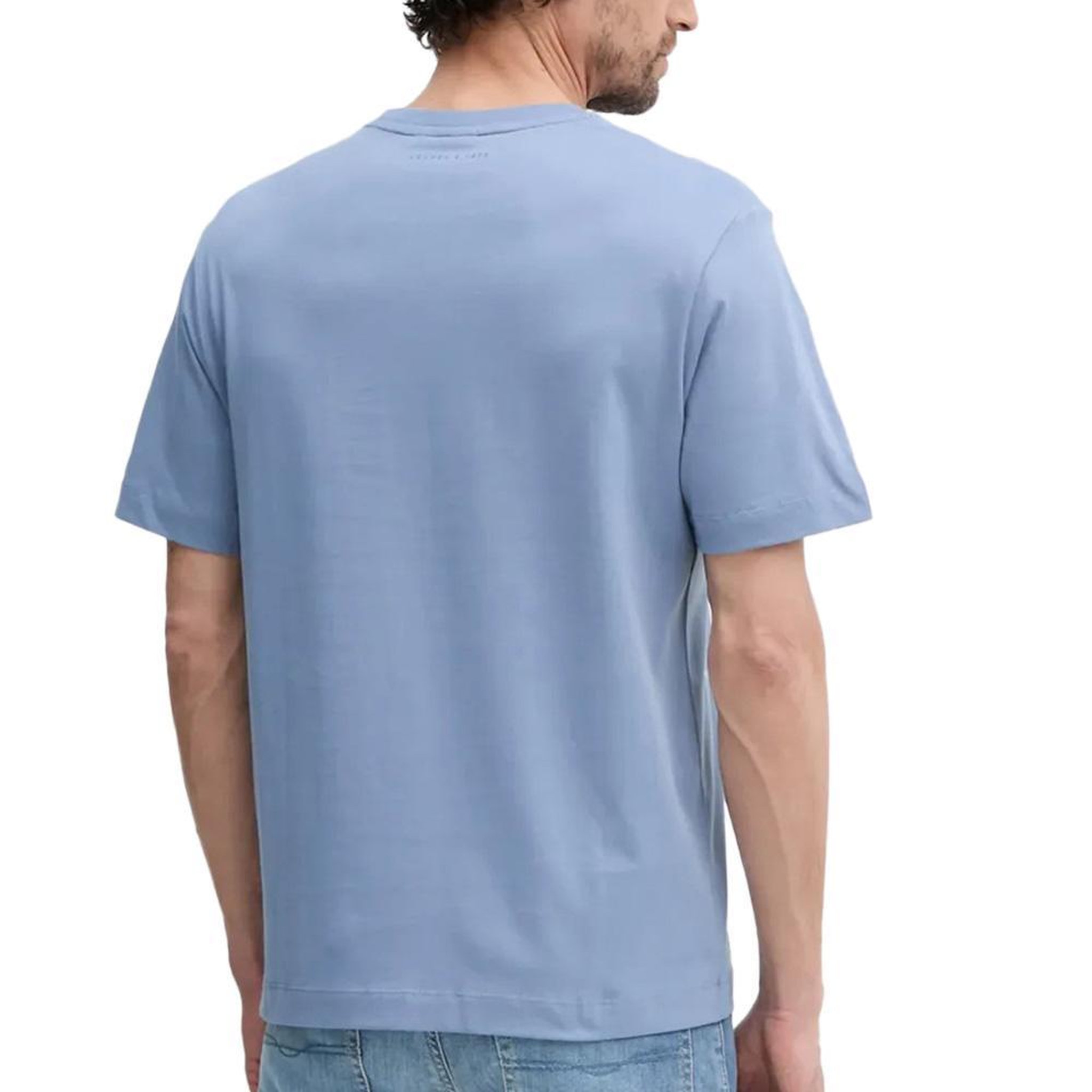 Voir la diapositive 2 : Pepe Jeans T-shirt Bleu Homme Pepe jeans Picthon-